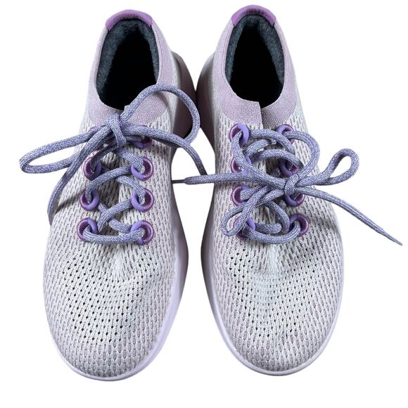 ALLBIRDS Pink Purple Tree Dashers Women's Size 9 Running Athletic Lace Up Flora - Picture 2 of 9